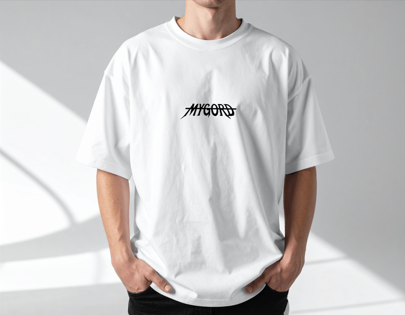 BOND Oversized T-shirt w/ Intricate Design 3 - MYGORD