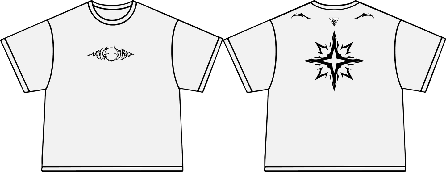 BOND Oversized T-shirt w/ Intricate Design 5 - MYGORD