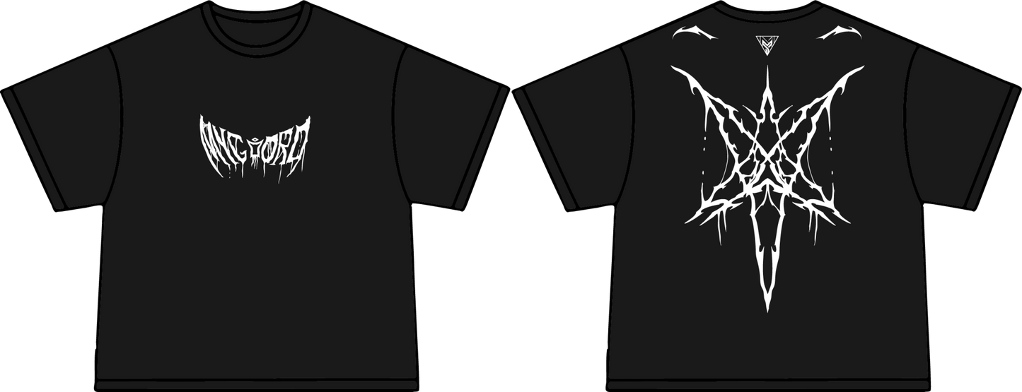 BOND Oversized T-shirt w/ Intricate Design 1 - MYGORD